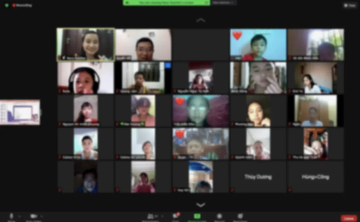 Buổi học online Brisky đã xử lý riêng tư
